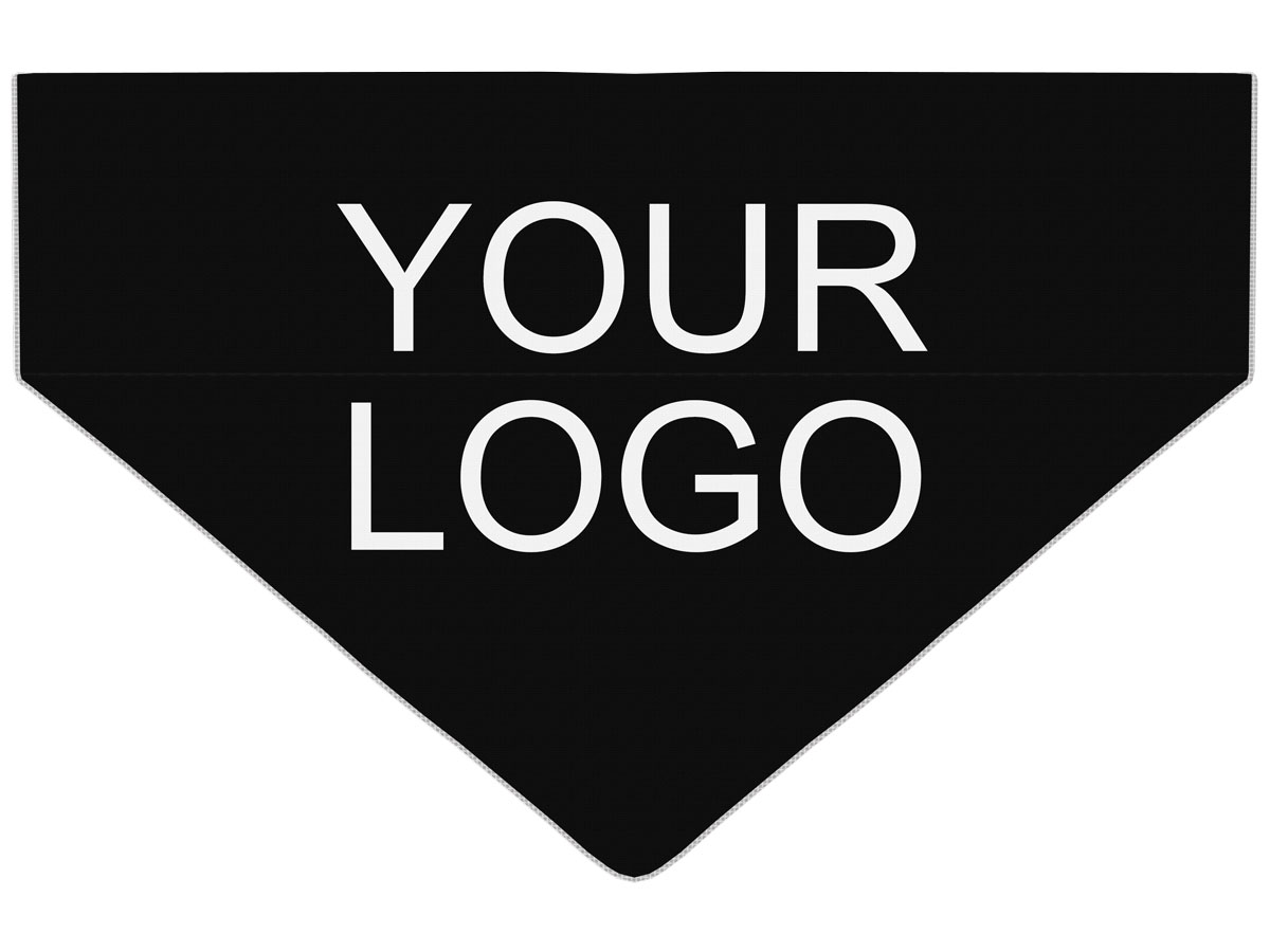 Branded Dog Bandana with Logo